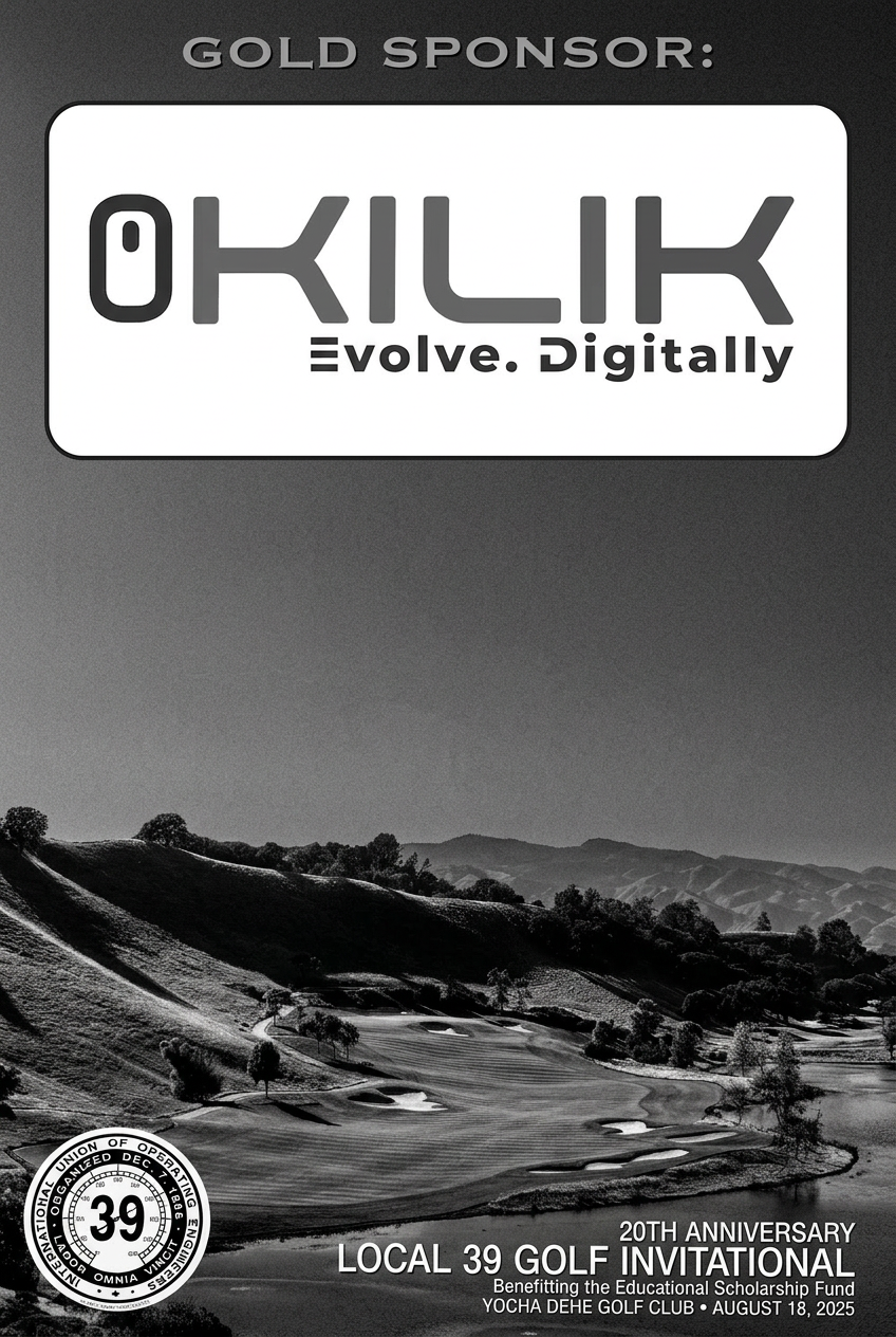 Kilik Gold Sponsor — Local 39 Golf Invitational, benefitting the Educational Scholarship Fund